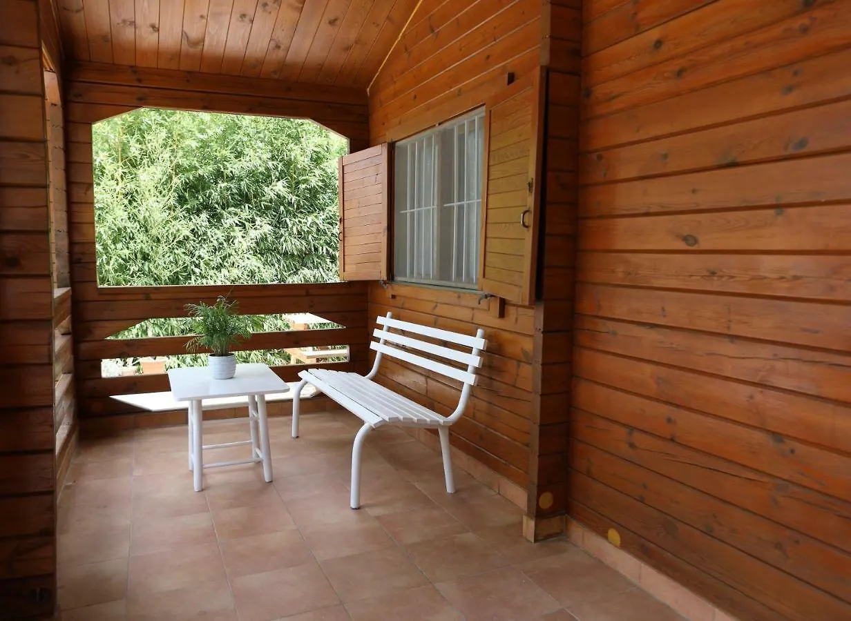 Preciosa Y Acogedora Casa De Madera En El Campo Villa Carmona