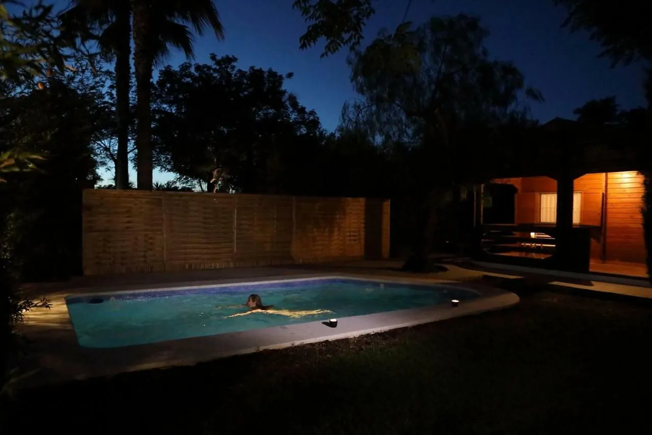 Hébergement de vacances Villa Preciosa Y Acogedora Casa De Madera En El Campo à Carmona